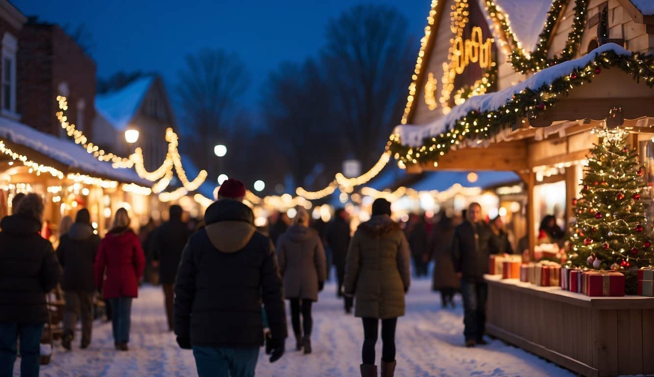 The Litchfield Christmas Festival is filled with colorful lights, festive decorations, and bustling markets. The air is filled with the scent of hot cocoa and roasted chestnuts as families gather to celebrate the holiday season