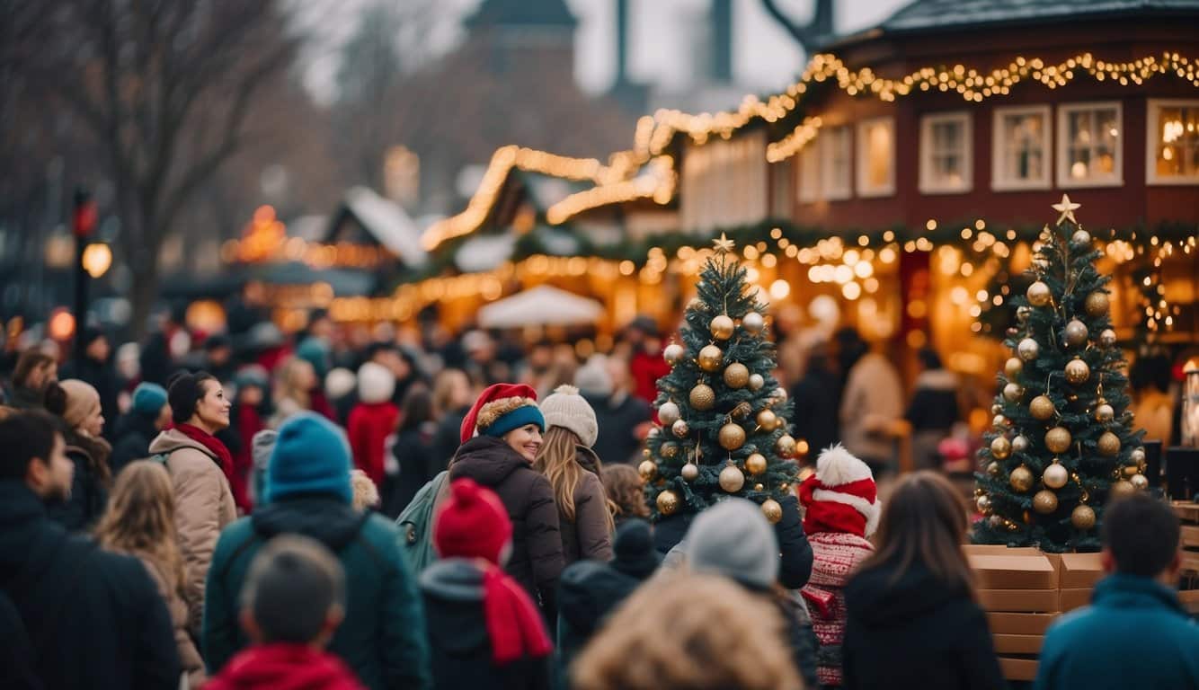 The Charlotte Christmas Village bustles with festive markets in 2024