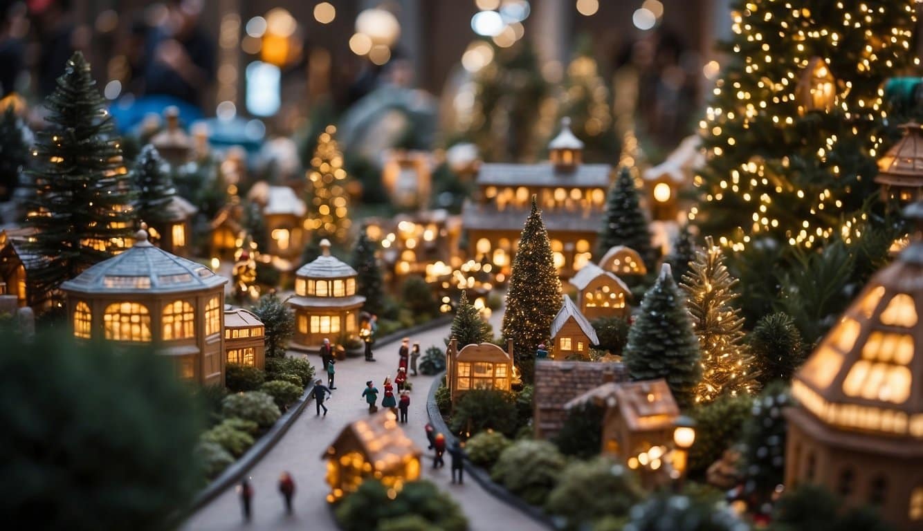 The New York Botanical Garden Holiday Train Show features festive markets and holiday festivities in the city