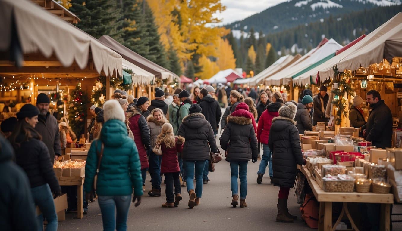 The Kemmerer Holiday Craft Fair in Wyoming is bustling with festive activity, as vendors display their handmade goods and shoppers browse through the Christmas markets in 2024