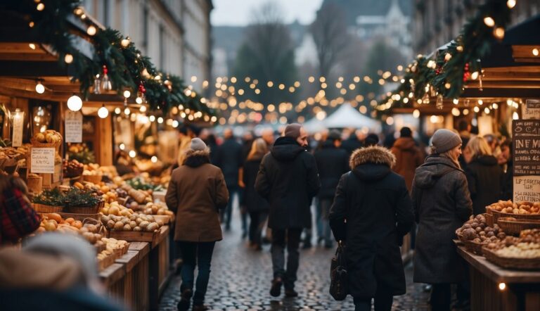 Vegan and Gluten-Free Options Christmas Market Food: A Holiday Guide