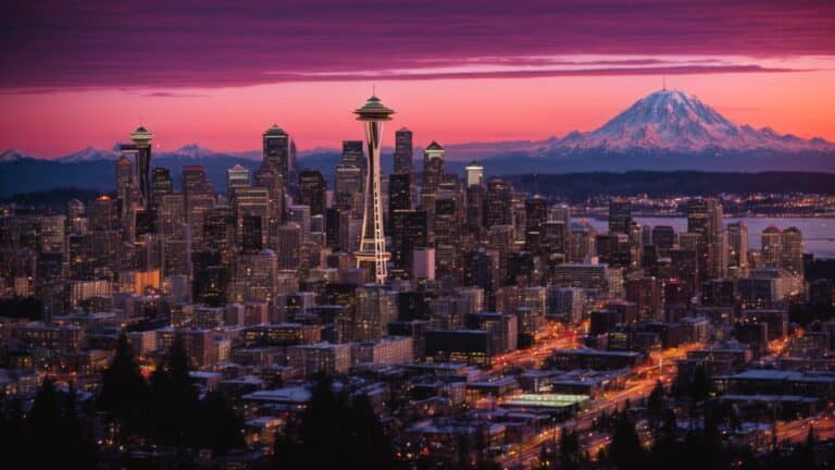 Seattle Washington Travel Information by ChristmasMarketUSA.com