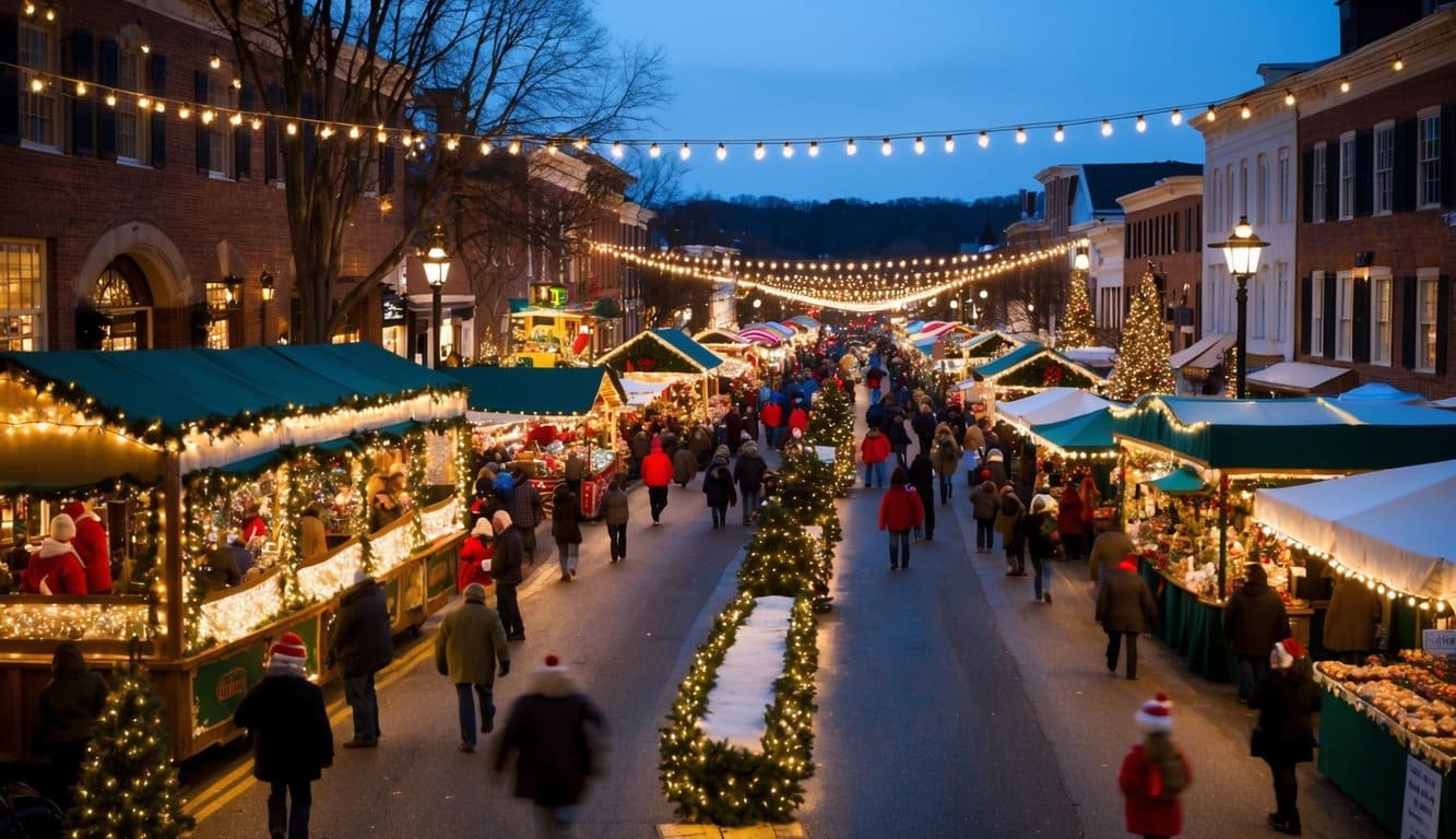 Christmas Markets Texas 2025: Top 50 Festive Destinations 6 The streets of Fredericksburg are aglow with twinkling lights, as festive floats and market stalls line the parade route. The scent of mulled cider and roasted chestnuts fills the air, creating a warm and inviting atmosphere