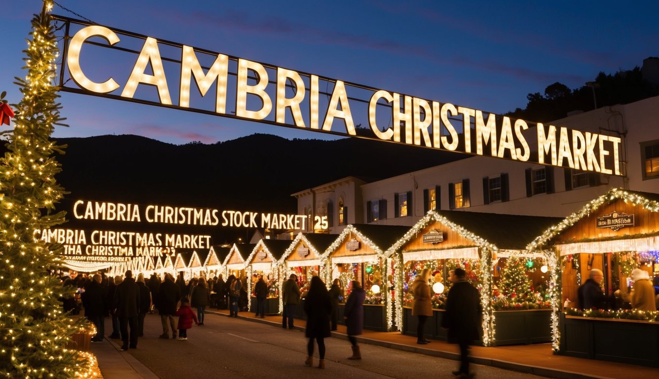 Christmas Markets Northern California 2025: Top Festive Display Events and Locations 6 The Cambria Christmas Market is aglow with 3 million lights, creating a festive and magical atmosphere in Northern California in 2025