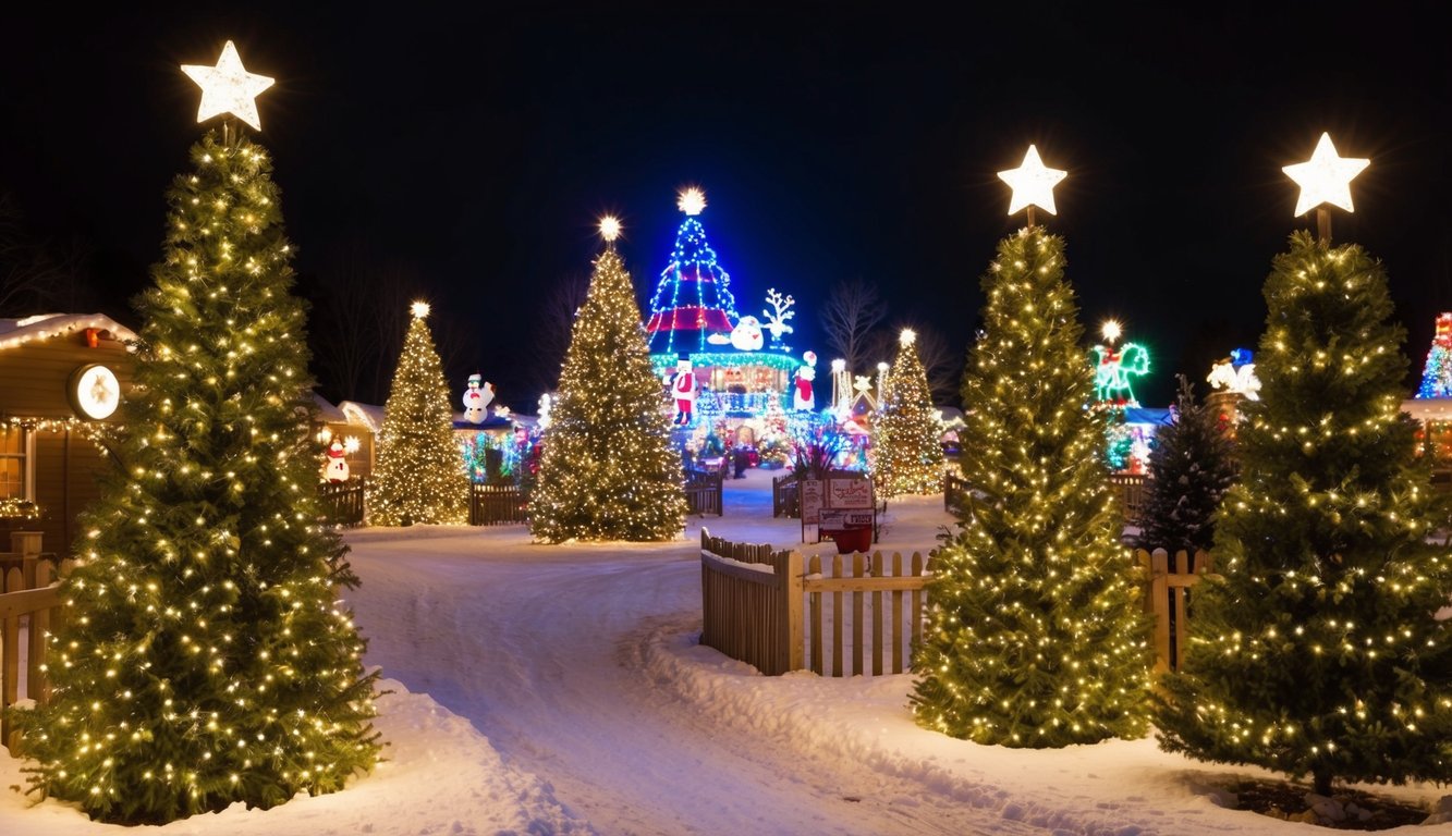 Best Christmas Light Shows Missouri 2025: Top 20 Dazzling Holiday Displays 8 A winter wonderland of twinkling lights and festive displays at North Pole Acres, Missouri