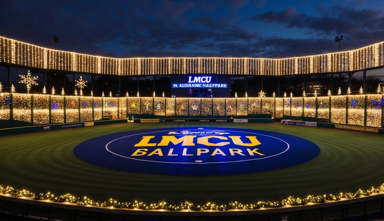 Best Christmas Light Shows Michigan 2025: Top Dazzling Displays to Experience 10 The LMCU Ballpark is aglow with vibrant Christmas lights, illuminating the stadium and surrounding area in a dazzling display of festive cheer