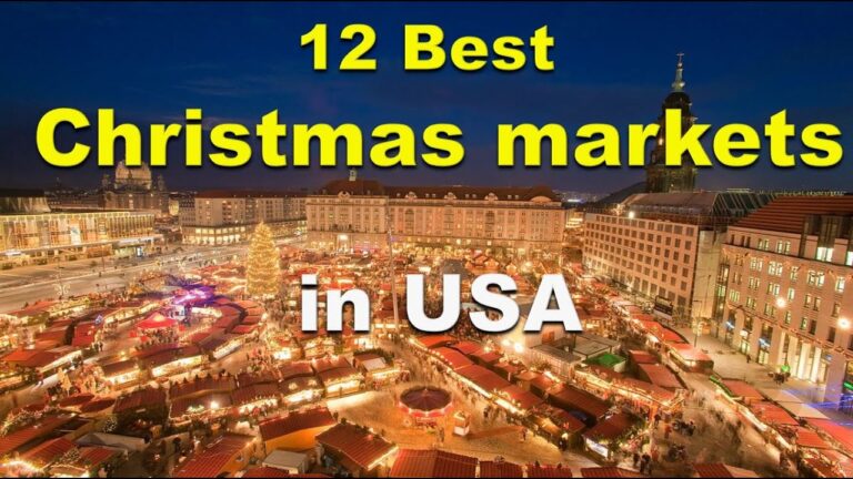 10 Unforgettable U.S. Christmas Markets You Have To Visit In 2025 For The Ultimate Holiday Magic